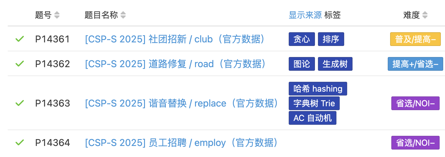 CSP-S 2025 完整版题解封面示意